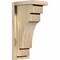 Ekena Millwork Mediterranean Rough Sawn Corbel w/Backplate, Douglas Fir, 6"W x 8"D x 16"H COR06X08X16MED01RDF - alternate 1